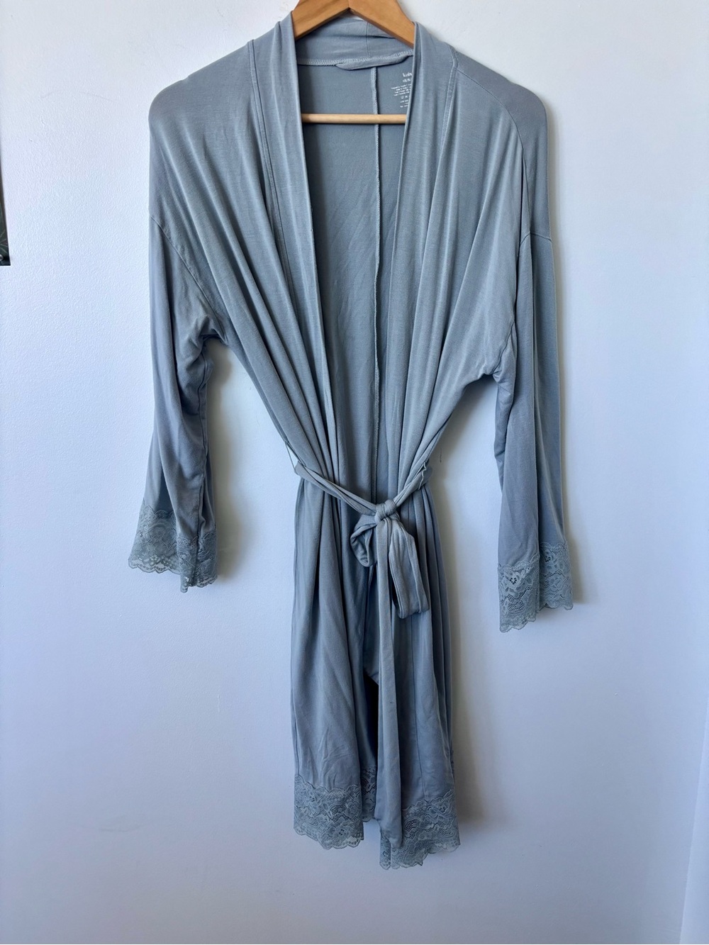 Knix soft blue robe